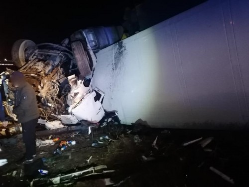 На автомобильной дороге Оренбург – Самара в кювет слетел автомобиль «MAN» На автомобильной дороге Оренбург – Самара в кювет слетел автомобиль «MAN»