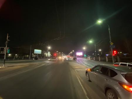 Подробности столкновения автомобилей на пересечении Победы и Шевченко 