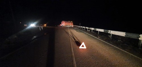 В Ташлинском районе произошло столкновение между автомобилями «Ивеко» и «БАД»