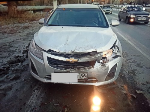 В Новотроицке произошло столкновение четырех автомобилей