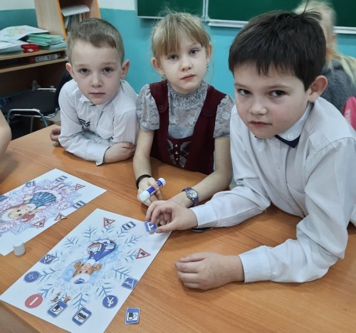 В Бугуруслане прошла традиционная акция «Снежинка ПДД»