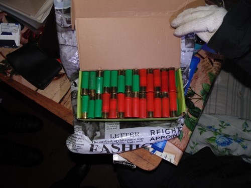 Пограничники обнаружили и изъяли более 100 патронов