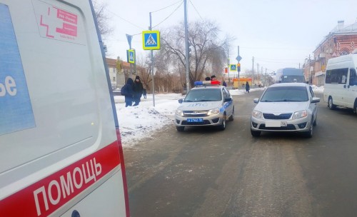 В Орске на улице Советской в ДТП пострадал пешеход