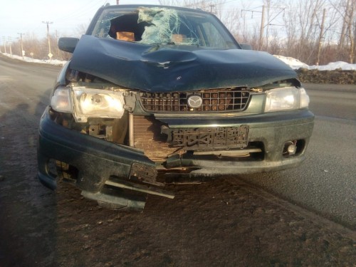 В Медногорске водитель автомобиля «Мазда Демио» сбил 74-летнюю женщину