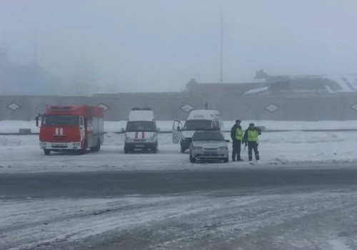 В Переволоцком районе перекрыто движение автомобильного транспорта В Переволоцком районе перекрыто движение автомобильного транспорта