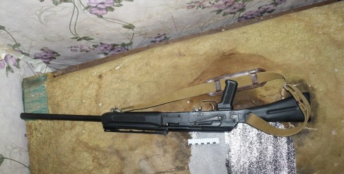 Полицейские  МО МВД России «Абдулинский»  по горячим следам задержали подозреваемого в хищении оружия