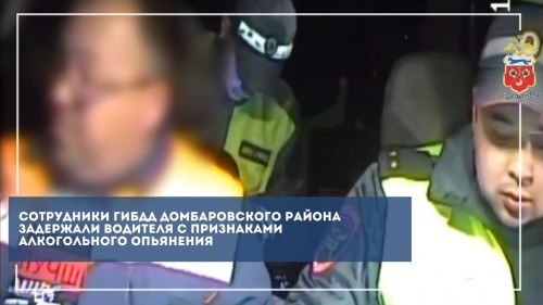 Сотрудники ГИБДД Домбаровского района задержали водителя с признаками алкогольного опьянения