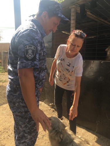 В Оренбурге сотрудники Росгвардии оказали помощь приюту для бездомных животных В Оренбурге сотрудники Росгвардии оказали помощь приюту для бездомных животных