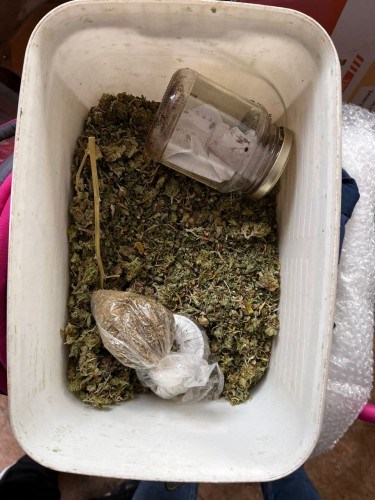 В Оренбурге сотрудниками полиции задержан мужчина за хранение наркотического средства в крупном размере