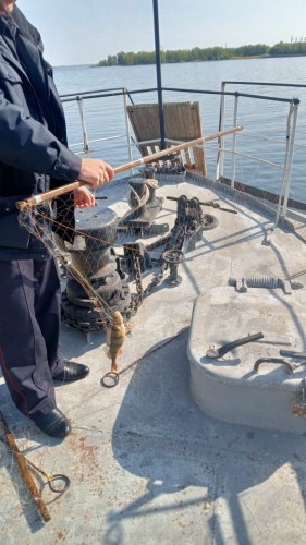 В Новоорском районе сотрудники полиции задержали браконьера, который ловил рыбу запрещенным способом В Новоорском районе сотрудники полиции задержали браконьера, который ловил рыбу запрещенным способом