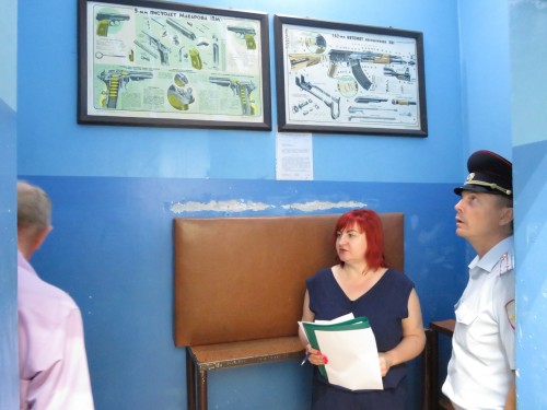Представители Общественного совета МО МВД России «Бузулукский» проверили работу дежурной части