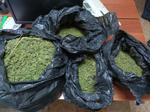 Крупную партию запрещенного вещества обнаружили полицейские в Октябрьском районе Крупную партию запрещенного вещества обнаружили полицейские в Октябрьском районе