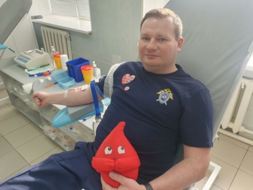 Сотрудники следственного управления по Оренбургской области приняли участие в донорском марафоне