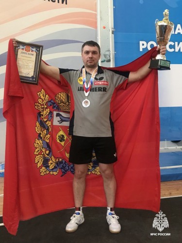 Оренбуржцы завоевали серебро в настольном теннисе