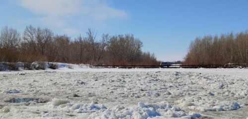 На дорогах Оренбургской области началась подготовка к паводку