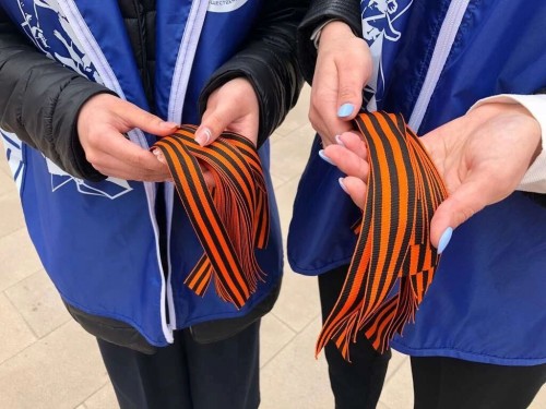 Оренбург присоединился к Всероссийской акции «Георгиевская ленточка»