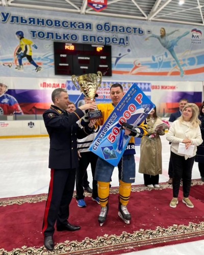 Оренбургские динамовцы завоевали золото Всероссийского турнира Общества «Динамо» по хоккею