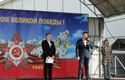 Эстафета «Победители» прошла в Курманаевском районе