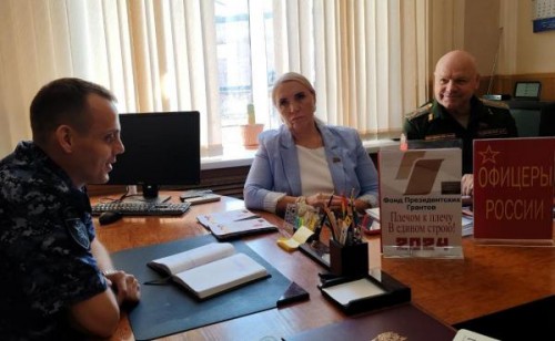 В Оренбурге росгвардейцы провели совещание с «Офицерами России» В Оренбурге росгвардейцы провели совещание с «Офицерами России»