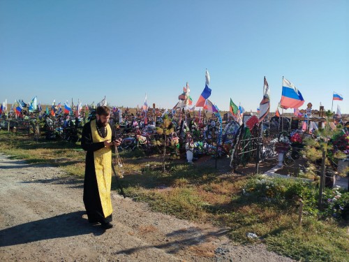 В выходные прошла панихида по воинам, погибшим на СВО В выходные прошла панихида по воинам, погибшим на СВО