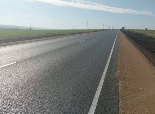 В Красногвардейском районе завершается ремонт дороги Ивановка – Сорочинск – Ташла