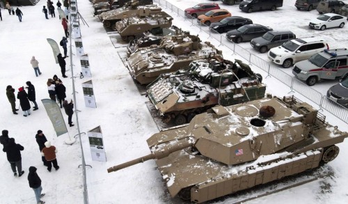 В Оренбург с СВО привезут трофейную технику НАТО В Оренбург с СВО привезут трофейную технику НАТО