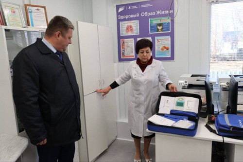 В селе Подольск Красногвардейского района открылся новый модульный фельдшерско-акушерский пункт В селе Подольск Красногвардейского района открылся новый модульный фельдшерско-акушерский пункт