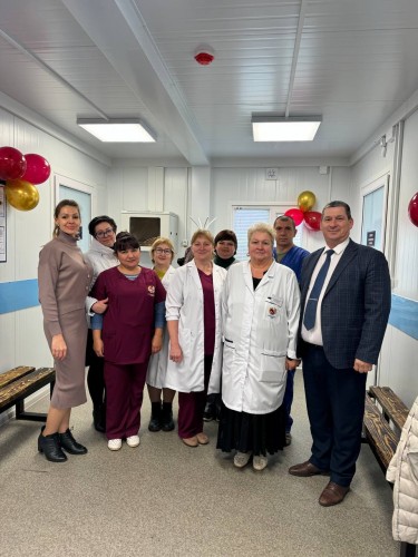 В Переволоцком селе Претория открылась новая амбулатория В Переволоцком селе Претория открылась новая амбулатория