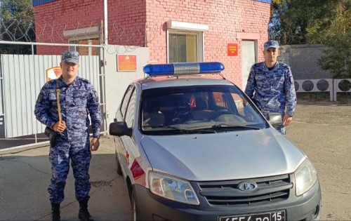 Росгвардейцы задержали похитителя газовых баллонов Росгвардейцы задержали похитителя газовых баллонов