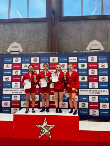 Самбисты Оренбуржья показали высокие результаты на первенстве ПФО