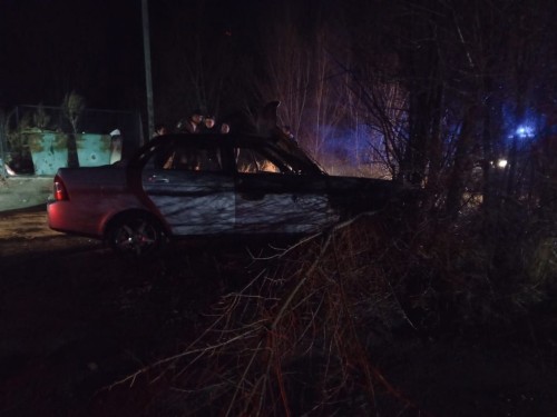 Сотрудники Новоорска разбираются в обстоятельствах ДТП с возгоранием автомобиля