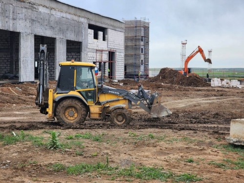 В аэропорту "Орск" стороят аварийно-спасательную станцию В аэропорту "Орск" стороят аварийно-спасательную станцию
