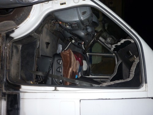 В Оренбурге полицейские задержали пьяного водителя с самодельным пистолетом