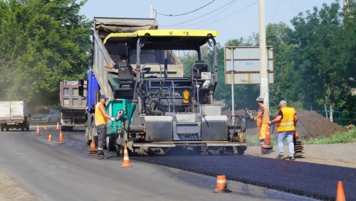 В Оренбурге обновляют дороги к садовым товариществам