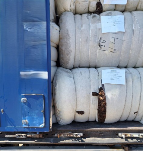 В Оренбуржье задержали более 17 тонн овечьей шерсти из Казахстана В Оренбуржье задержали более 17 тонн овечьей шерсти из Казахстана