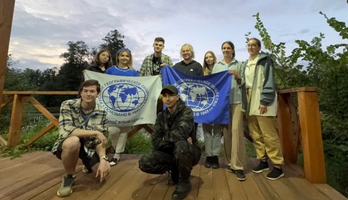 В Бузулукском бору в эти дни работает смена проекта «Заповедное дело РГО»