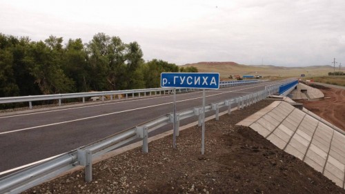 В Переволоцком районе возобновилось движение по мосту через реку Гусиху