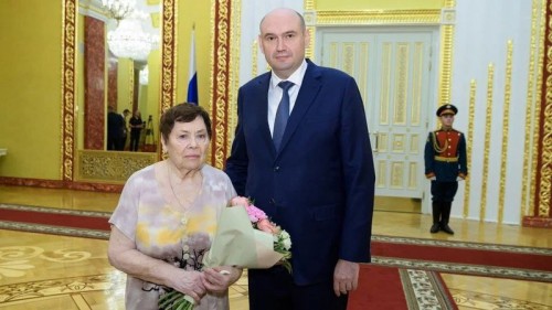 В Оренбуржье наградили Галину Саранцеву — 88-летнюю женщину, отправившую на СВО 5 миллионов рублей