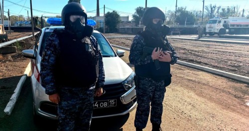 Росгвардейцы приняли участие в межведомственных учениях по гражданской обороне