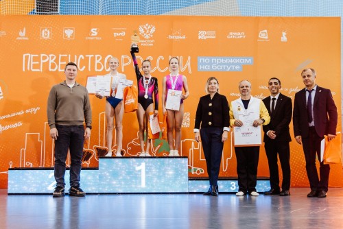 Молодые оренбуржцы стали медалистами первенства России по прыжкам на батуте