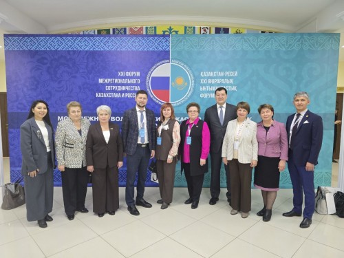 Оренбуржцы принимают участие в XXI Форуме межрегионального сотрудничества России и Казахстана в Уральске