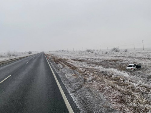 В Новоорском районе водитель съехал в кювет и погиб В Новоорском районе водитель съехал в кювет и погиб