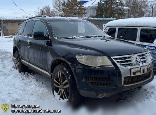 В Ташлинском районе у пьяного водителя конфисковали внедорожник