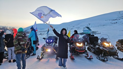 «Ростелеком» оказал содействие снегоходной экспедиции по Уральским горам