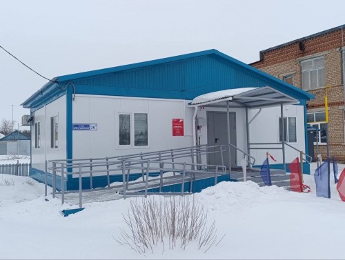 В селе Кутуши Оренбургской области открылся новый модульный фельдшерско-акушерский пункт