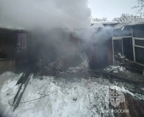 В Новосергиеевском районе на пожаре погиб пенсионер