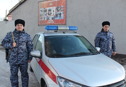 Итоги работы Управления вневедомственной охраны Росгвардии за февраль