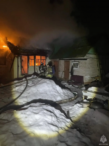 В Оренбурге на пожаре пострадал 83-летний пенсионер