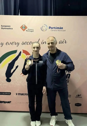 Оренбургские гимнастки завоевали золотые медали на чемпионате и первенстве Европы по прыжкам на батуте