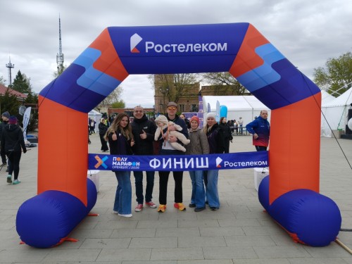 «Ростелеком» поддержал первый оренбургский полумарафон